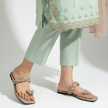 Butterfly Embellished Slides